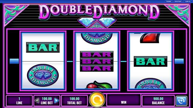 Бонусная игра Double Diamond 13