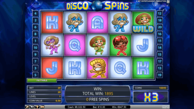 Бонусная игра Disco Spins 7