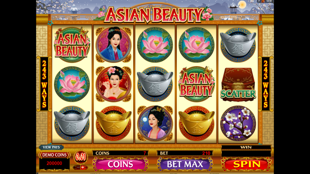 Игровой интерфейс Asian Beauty 6