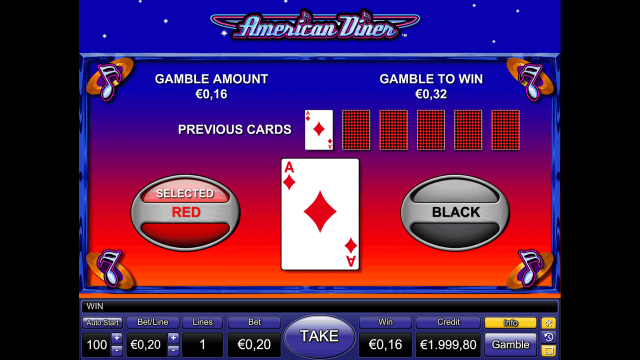 Игровой интерфейс American Diner 3