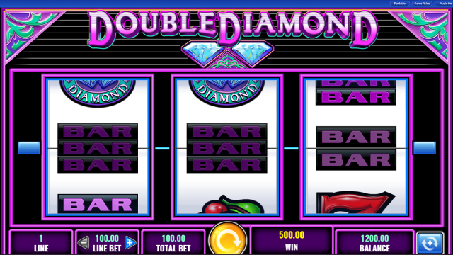 Бонусная игра Double Diamond 15