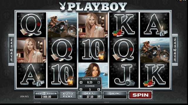 Игровой интерфейс Playboy 10