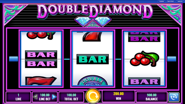 Бонусная игра Double Diamond 14