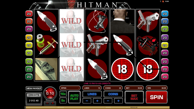 Игровой интерфейс Hitman 7
