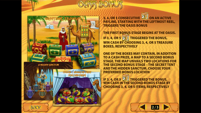 Бонусная игра Desert Treasure II 4