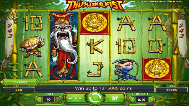Игровой интерфейс Thunderfist 4