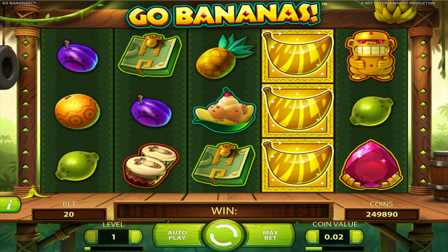 Игровой интерфейс Go Bananas! 10