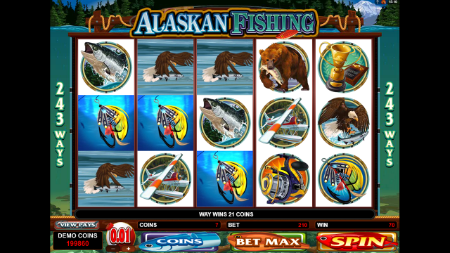 Характеристики слота Alaskan Fishing 10