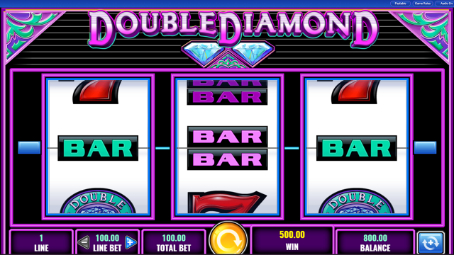 Игровой интерфейс Double Diamond 16