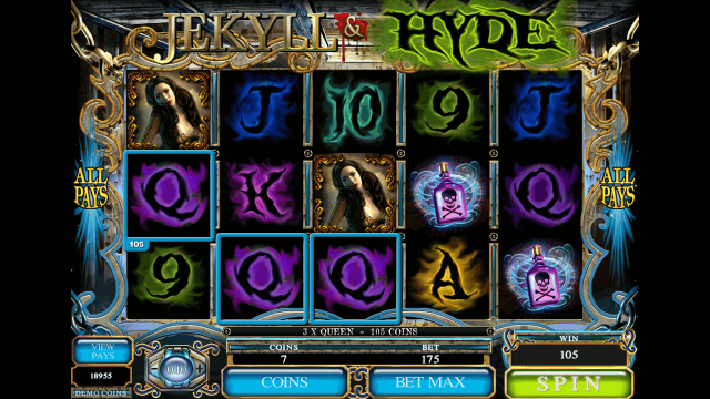 Игровой интерфейс Jekyll And Hyde 10