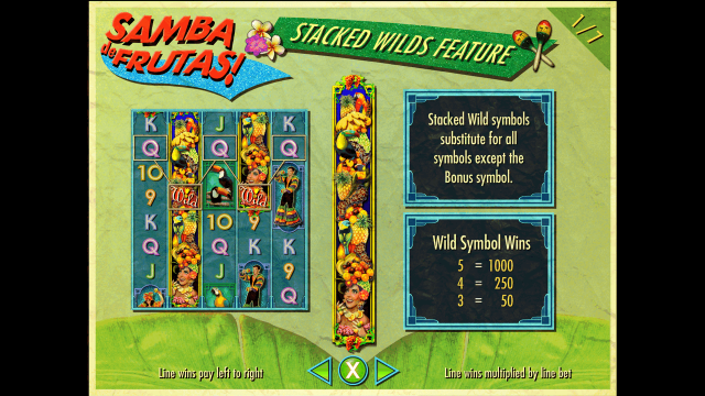 Бонусная игра Samba De Frutas 3
