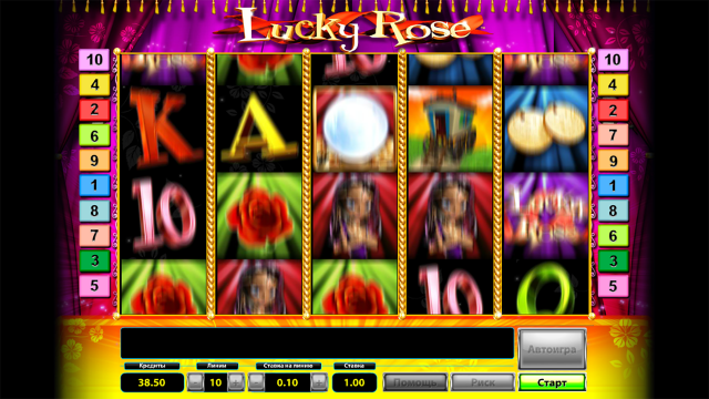 Характеристики слота Lucky Rose 8