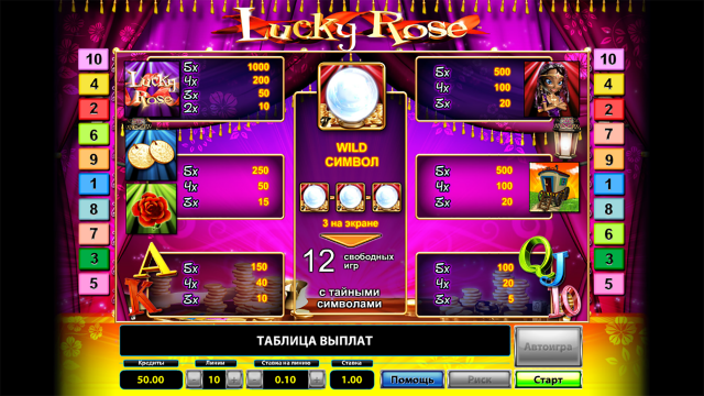 Бонусная игра Lucky Rose 4