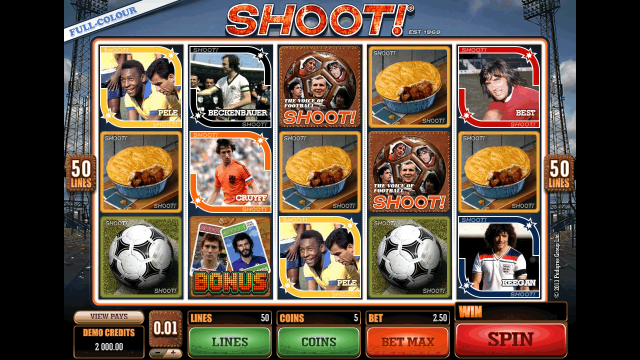Бонусная игра Shoot! 1