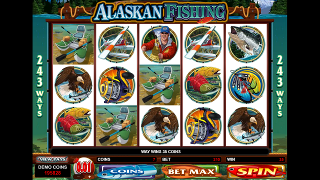 Характеристики слота Alaskan Fishing 4