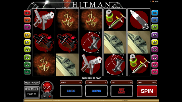 Игровой интерфейс Hitman 6
